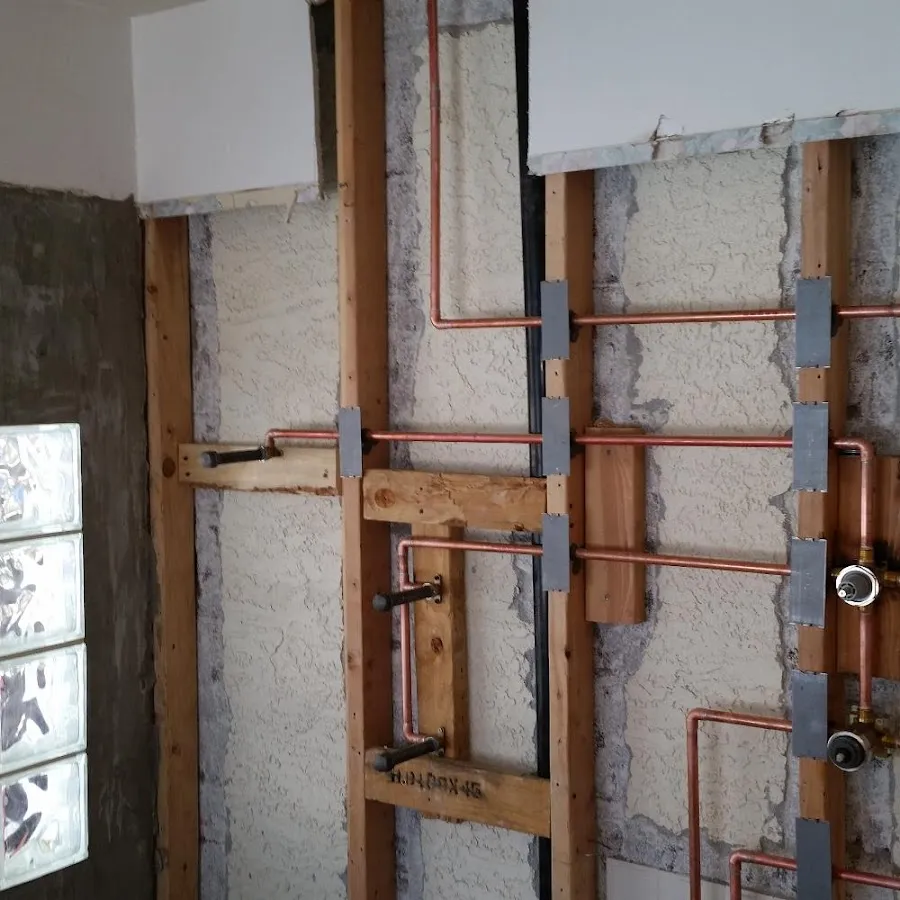 Copper pipe installation for Repiping in Vidor